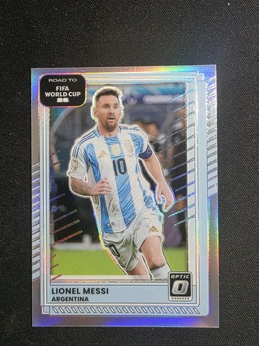 2025-26 Panini Donruss Optic FIFA World Cup Lionel Messi #154 Holo Silver LM3