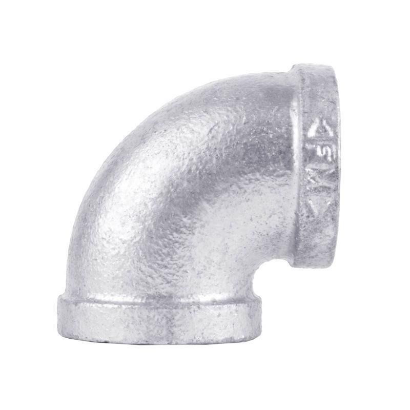 STZ Industries 1/2 in. FIP each X 1/2 in. D FIP Galvanized Malleable Iron 90