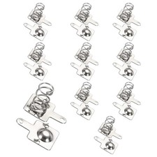 10Pcs Battery Spring Contact 9.5 x 9mm Positive Negative Unipolar, One Way