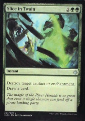 Slice in Twain - Ixalan: #207, Magic: The Gathering Lp C286