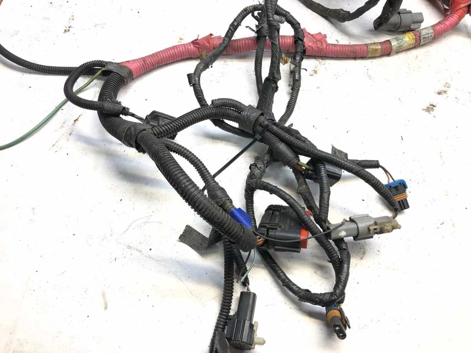 Ford F250 F350 2001 7,3 L arnés de cableado de motor diésel automático 1C3T12A581FG caja de fusibles Foto 3 de 4