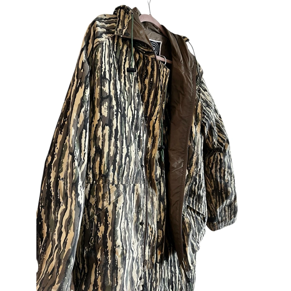 Vintage Realtree 10X Camo Hunting Suit Pants M Hooded Jacket L Camouflage - Image 2 of 4