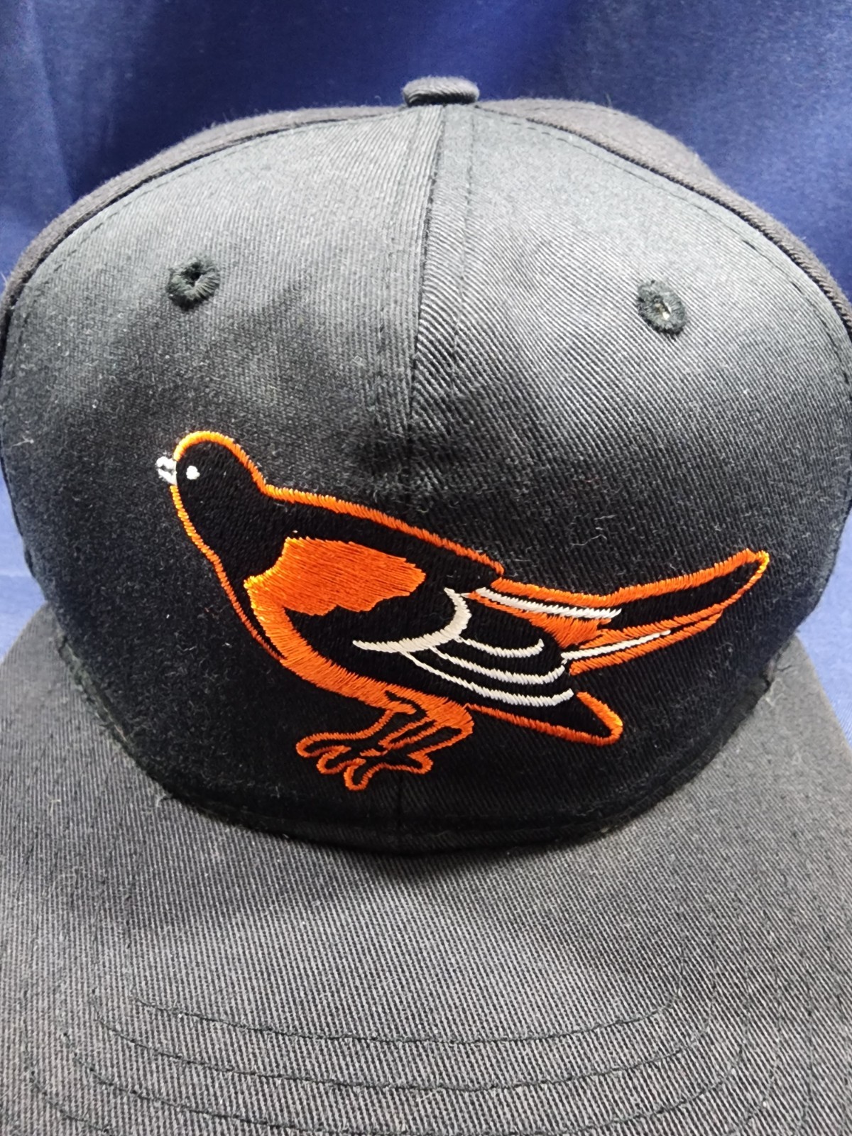 Vintage Baltimore Orioles Twins Enterprise Hat Black Adjustable Snapback Cap
