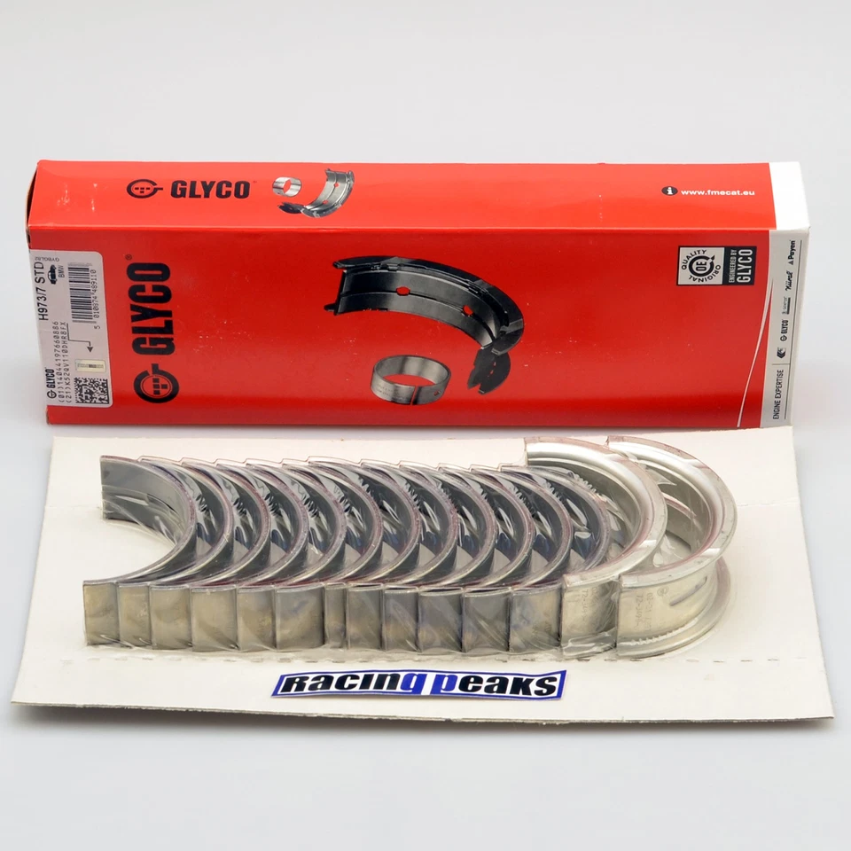 BMW M5 M6 S38B38 S38B36 M30 2.5-3.5 1968-1995 rodamientos principales Glyco H973/7 STD Foto 4 de 4