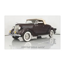 Car Magnet Of 1936 Ford Deluxe Special Car Magnet Of 1936 Ford Deluxe Special