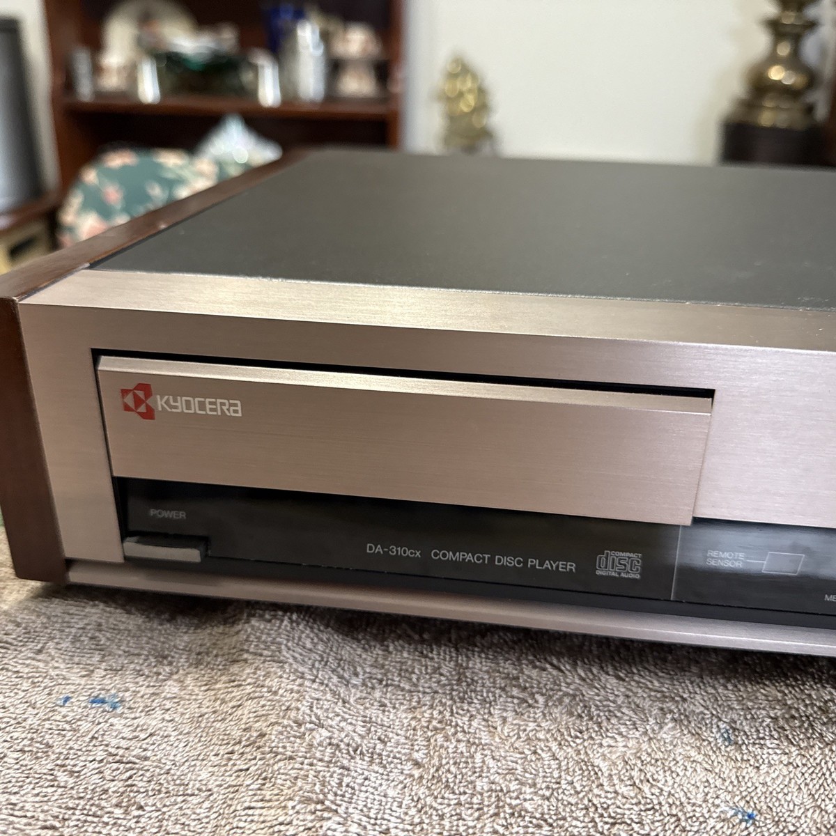 Vintage 1987 Kyocera DA-310cx Compact Disc Player ~ NO REMOTE