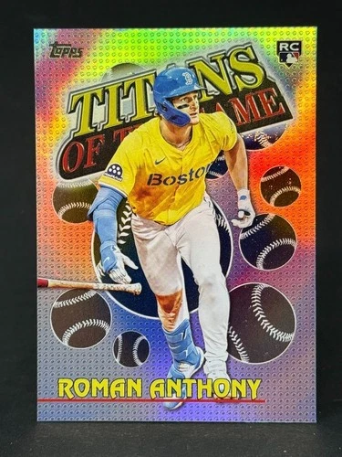 2026 Topps Series 1 - Titans of the Game Roman Anthony #TOG-9 (RC)