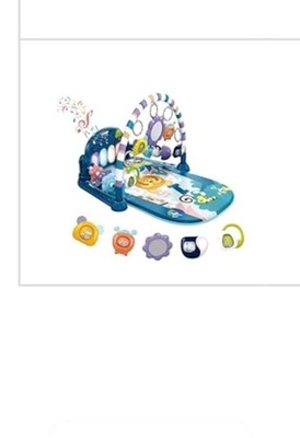 Baby Spielmatte Baby Gym, lustiges Klavierspiel Bauchzeit Baby Aktivitätsmatte