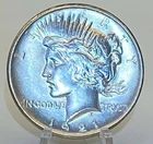 1921 Peace High Relief Silver Dollar $1 Philadelphia Mint Key Date