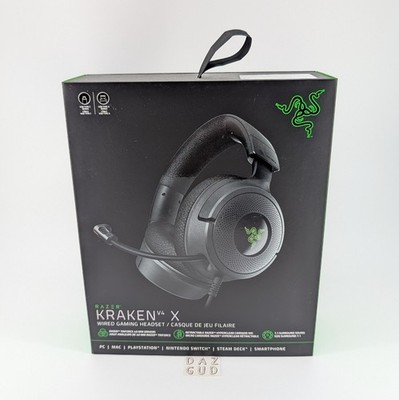 Razer Kraken V4 X Wired Over-the-Ear Gaming Headset USB-C/USB-A- fast shipping