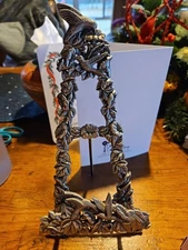 Vintage Ornate Tabletop Easel Book Picture Display Stand Art 10"