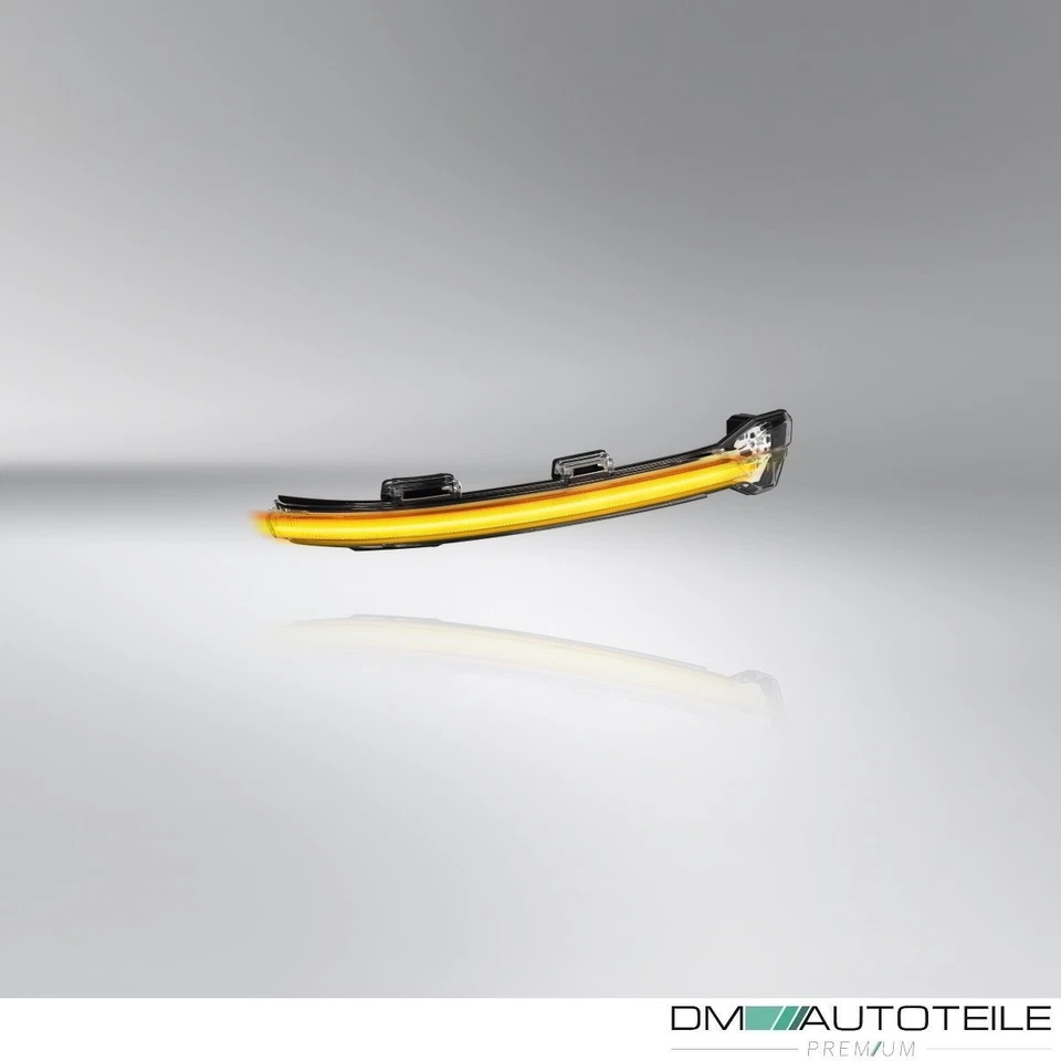 2x Spiegelblinker Golf 7 VII Touran 2 5T Schwarz - Bild 2 von 4