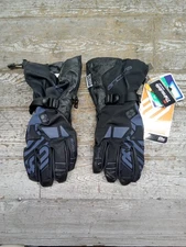 Arctiva Mens Ravine S8 Insulated Snowmobile Gloves Blue XL 3340-1197