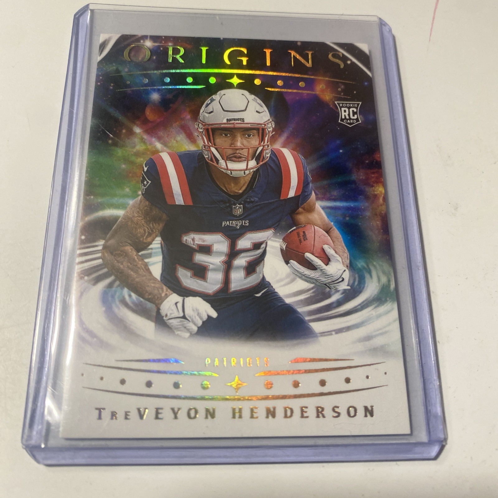 2025 TreVeyon Henderson(RC) Panini-Origins Football #105 Patriots