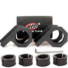 Led Light Bar Clamps 1.25 Inch -Pack 4,Tube Clamp Mount Kit 1-1/4 Bar Clamp Brac