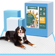 60 Count Extra Large Dog Pee Pads 28" x 34", Super Absorbent X-Large Puppy Pa...