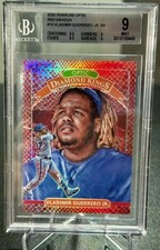 20 Optic Vladimir Guerrero Jr. Diamond Kings Red Dragon /88 TOR Blue Jays BGS 9