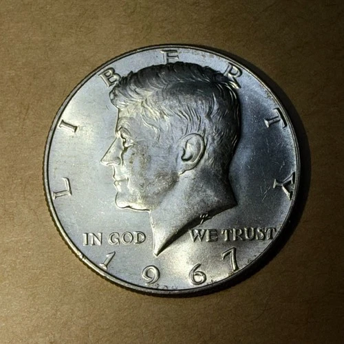 1967 (P) Kennedy Half Dollar 50¢ - 40% Silver - AU to BU, You Grade...  #18