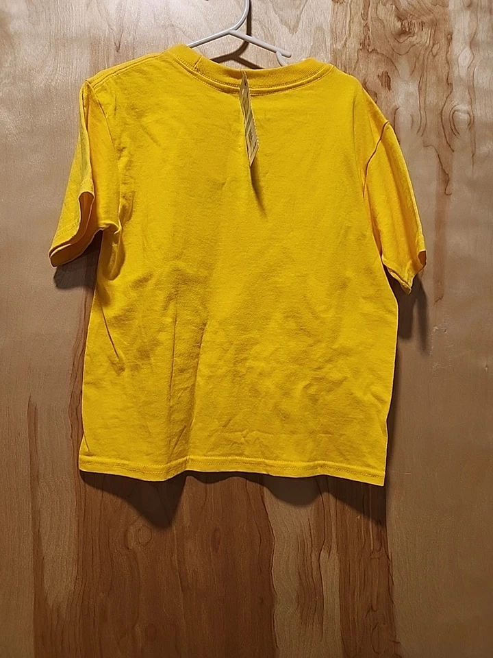 Nueva con etiquetas Camiseta Jem Boys con espalda ajustada talla 5 gráfico brillante Foto 3 de 4