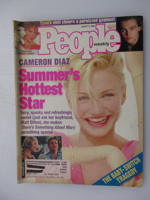 PEOPLE MAGAZINE AUGUST 17, 1998 CAMERON DIAZ SOMETHING ABOUT MARY SHARI LEWIS