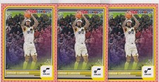 LOT (3) 2023-24 NBA HOOPS ORANGE JORDAN CLARKSON NEW YORK KNICKS - 688