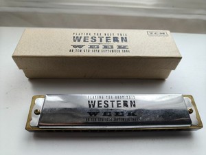 Advertising harmonica TCM Western week