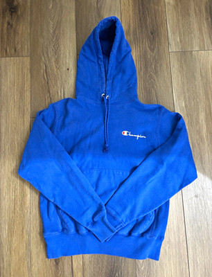 Champion Reverse Weave Women s Blue Pullover Hoodie Size S