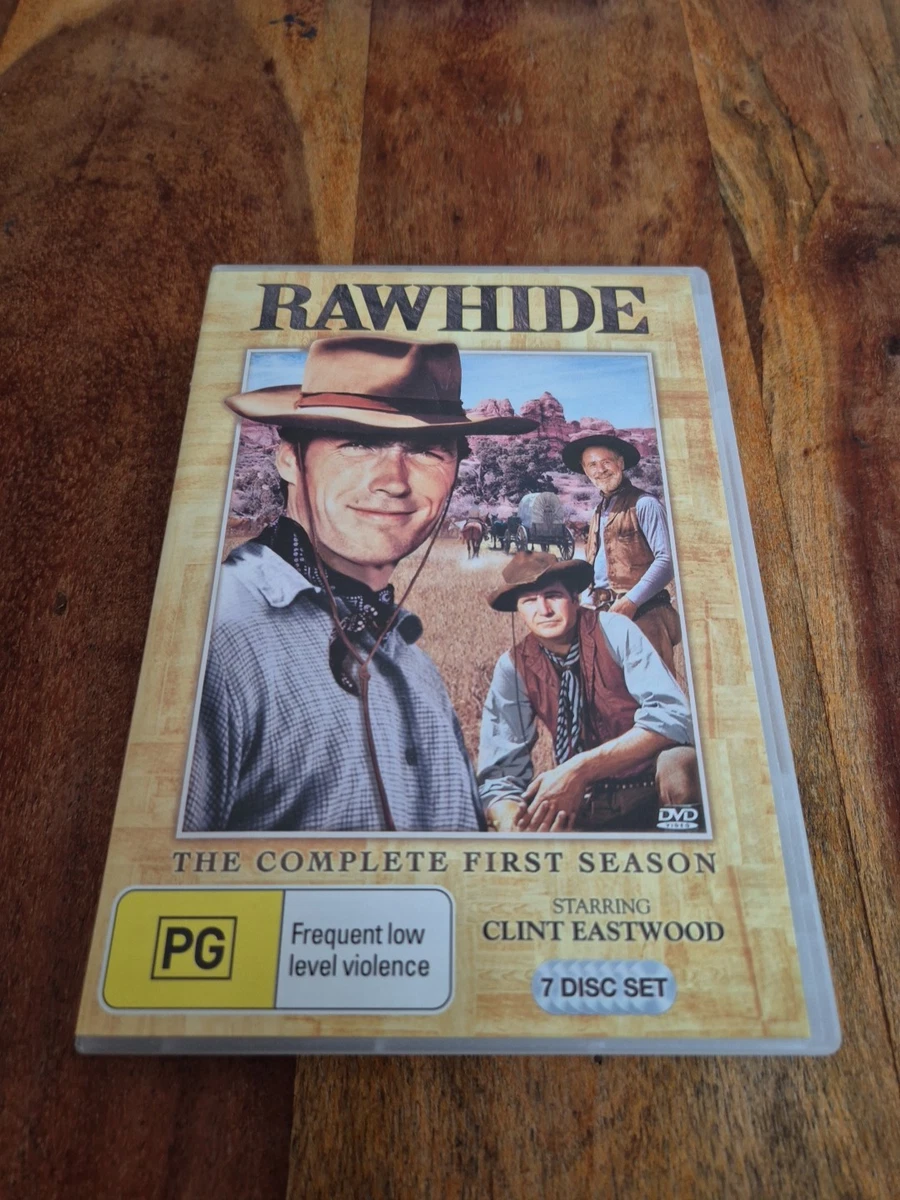 Rawhide Season 1 First - Clint Eastwood - DVD - Region 4 Australia 