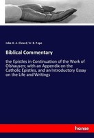 Biblical Commentary John H. A. Ebrard