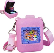 Silicone Cover Bitzee Magicals Interactive Toy Digital Pet Case Lanyard Pink B23