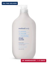 Method Body Wash, Simply Nourish, Paraben and Phthalate Free, 28 oz Pack of 1 
