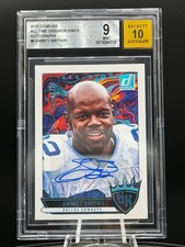 2025 Panini Emmitt Smith Auto All-Time Gridiron Kings Dallas Cowboys Auto /25