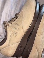 SAS Free Time Comfort Walking Shoes Tripad Women  s Beige Suede Size 6N