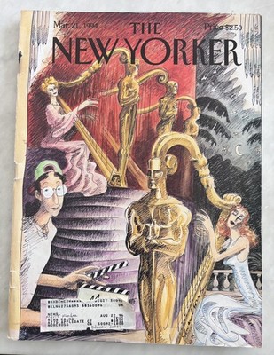 MARCH 21 1994 The New Yorker, Full Magazine - Marilyn Monroe, Edward Sorel Cover