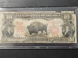1901 $10 NOTE (BISON)