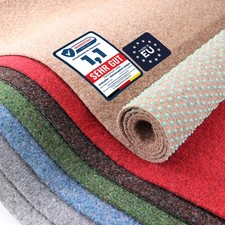 Rasenteppich GREEN Beige Noppen Vliesrasen für Balkon & Terrasse Meterware 2m 4m