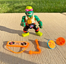 Teenage Mutant Ninja Turtle TMNT Rappin' Mike 100% Complete Playmates 1991