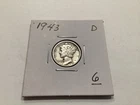 1943 D Mercury Silver Dime Exact Coin Shown Holder Will Be Removed For Shipping