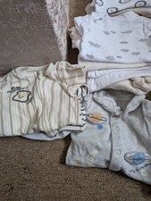 Baby Bundle New Born Up To One Month Vests, Sleep Suits Outfits 26 Items Unisex