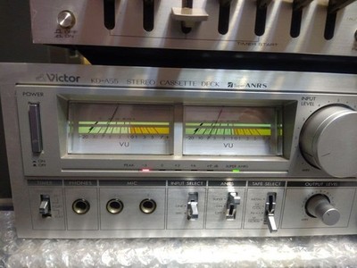 その他 kitawolf Victor KD-A55 Victor KD-A55 Cassette Deck SA Head Super ANRS Metal HiFi Vintage