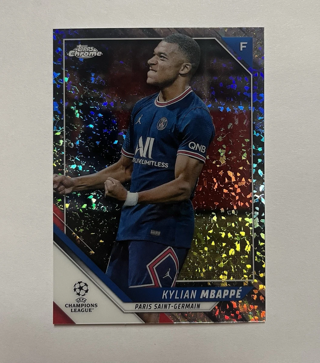 2021-22 Topps Chrome UCL Kylian Mbappé #1 for sale | eBay