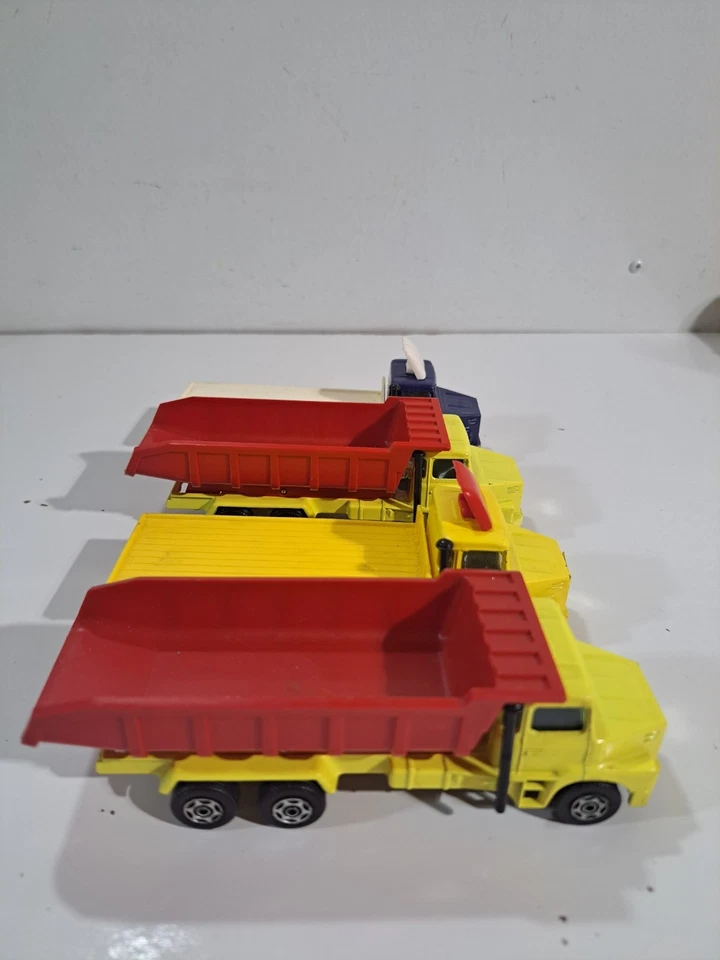 4 Corgi Minor Die Cast Scania LT145 Trucks (Dump Trucks Flat Beds) - Image 2 of 4