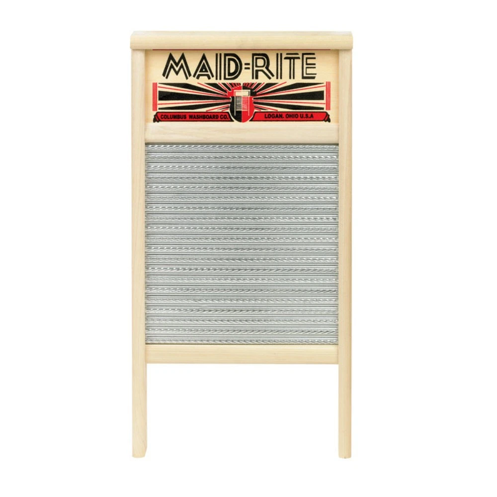 Columbus Washboard Maid-Rite Washboard 12-7/16 X 23-3/4 Overall
