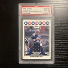 2008 Topps Tom Brady League Leaders Relics LLRTB2 PSA GEM MT 10 Game-Worn Patch