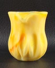 Boyd's Crystal Art Glass MINI PITCHER #2 BUTTERCUP 10-17-78 Yellow Glows NOS — photo 5