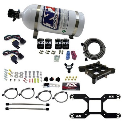 Nitrous Express for 4150 Dual Stage Billet Crossbar Nitrous Kit (50-300 &