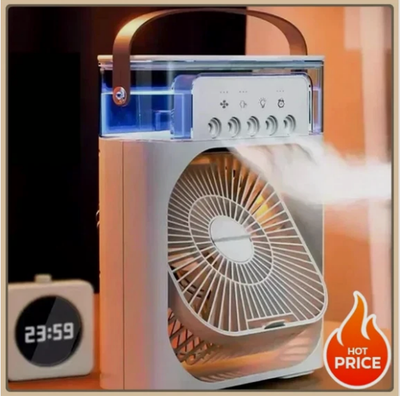 #ad #ad Hot Sale Home Portable Fan Air Conditioner: 3 in 1 Design with Humidifier USB $10.89