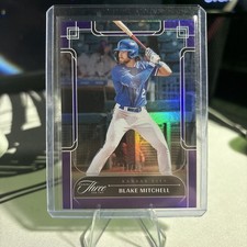 2025 Panini Three And Two Blake Mitchell /32 Purple Holo 