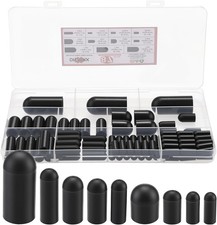 87 Piece Vacuum Cap Assortment Kit Silicone Hose End Plugs 11 Sizes Automotive R