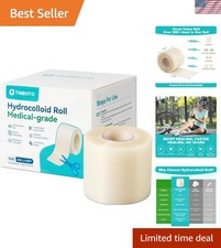 Ultra Absorbent Hydrocolloid Bandages Roll - Customizable 2IN x 4.8FT Size